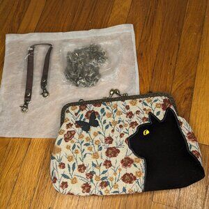 Unique Vintage Cat Purse